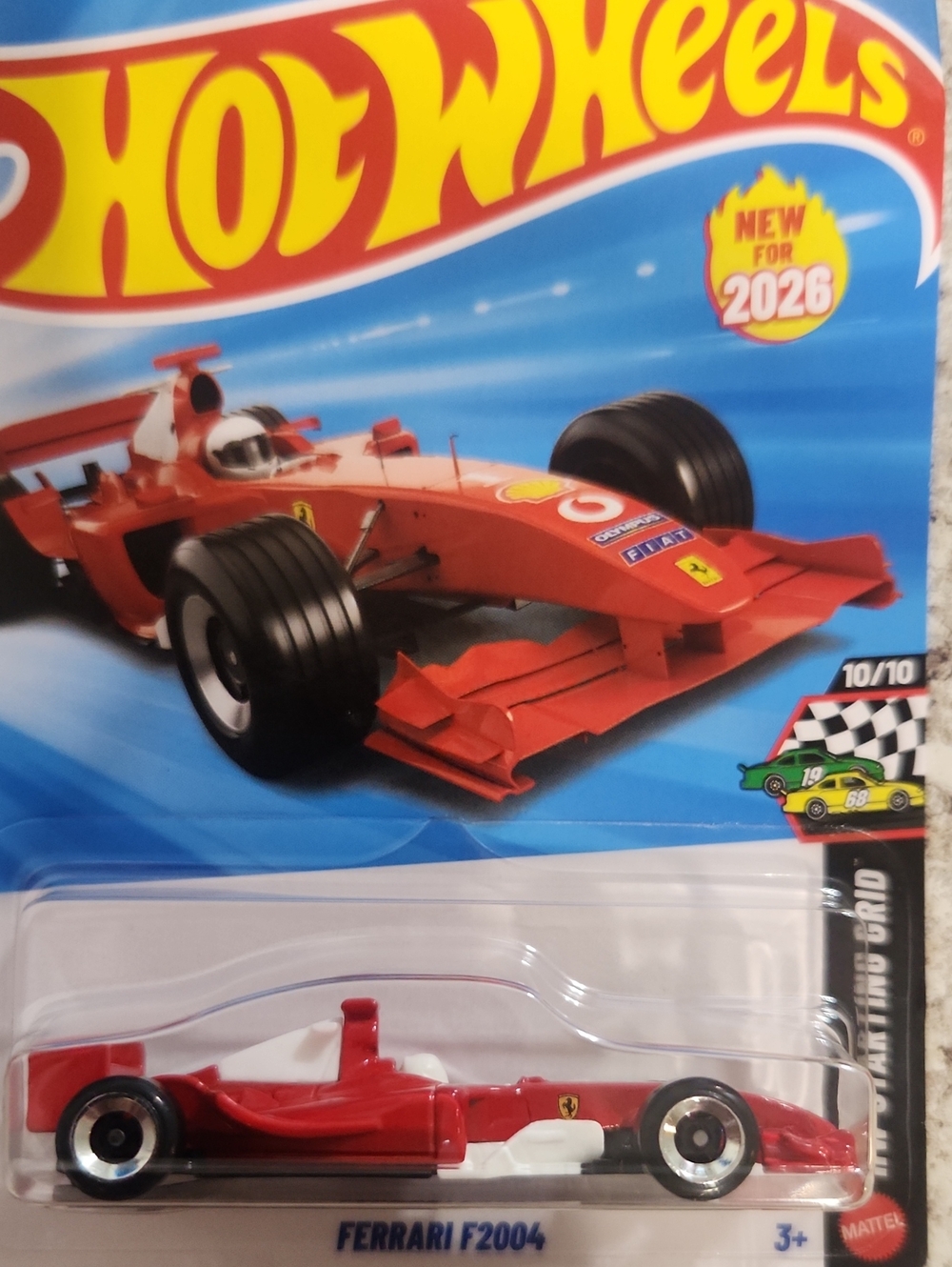 NWT New Hot Wheels Ferrari F2004